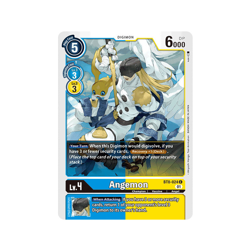 Digimon_TCG_BT8-024_Angemon_Common_New_Awakening_Card_Game
