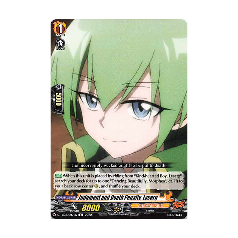 Vanguard_TCG_card_D-TB03_097EN_C_Judgment_and_Death_Penalty_Lyserg_SHAMAN_KING