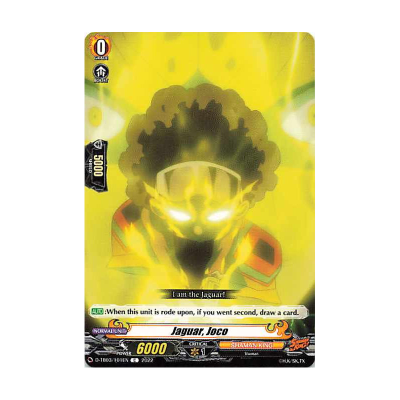 Vanguard_TCG_card_D-TB03_101EN_C_Jaguar_Joco_SHAMAN_KING