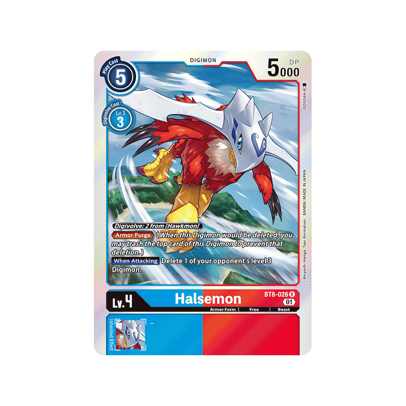 Digimon_TCG_BT8-026_Halsemon_Rare_New_Awakening_Card_Game