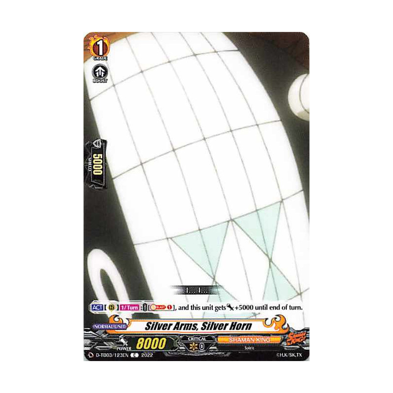 Vanguard_TCG_card_D-TB03_123EN_C_Silver_Arms_Silver_Horn_SHAMAN_KING
