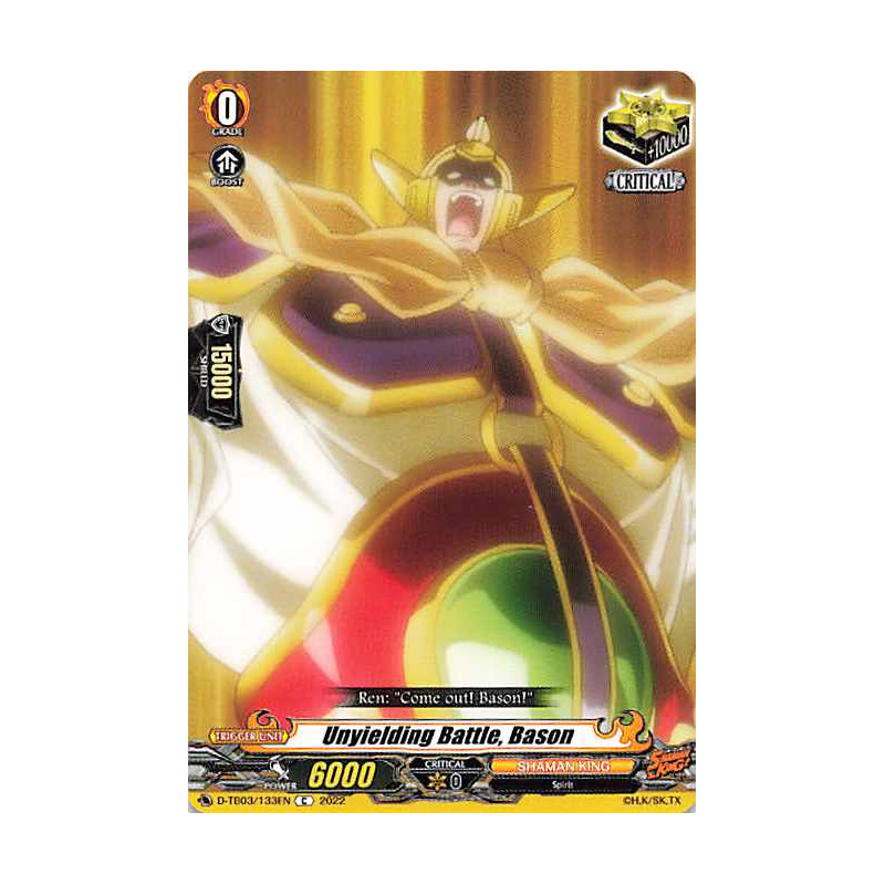 Vanguard_TCG_card_D-TB03_133EN_C_Unyielding_Battle_Bason_SHAMAN_KING