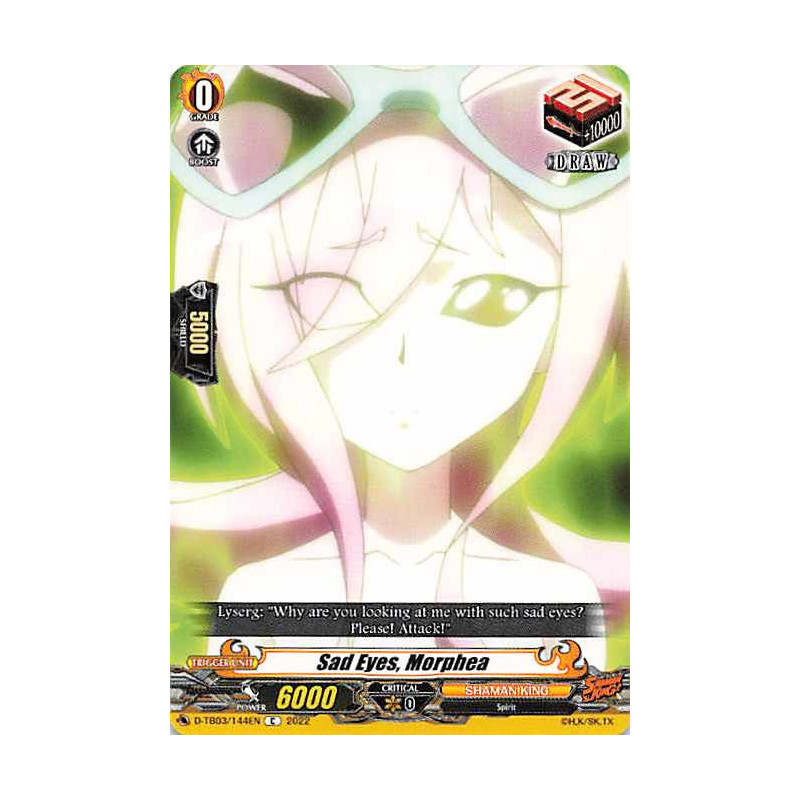 Vanguard_TCG_card_D-TB03_144EN_C_Sad_Eyes_Morphea_SHAMAN_KING
