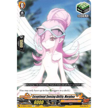 Vanguard_TCG_card_D-TB03_145EN_C_Exceptional_Sensing_Ability_Morphea_SHAMAN_KING