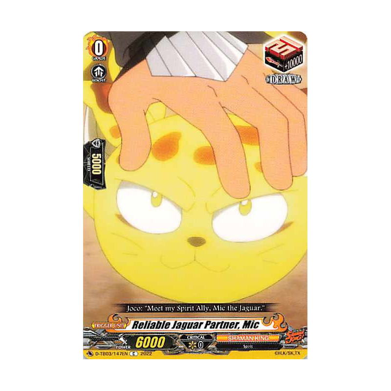 Vanguard_TCG_card_D-TB03_147EN_C_Reliable_Jaguar_Partner_Mic_SHAMAN_KING