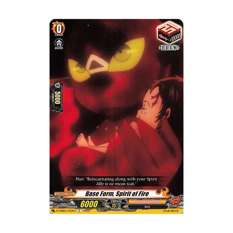 Vanguard_TCG_card_D-TB03_153EN_C_Base_Form_Spirit_of_Fire_SHAMAN_KING