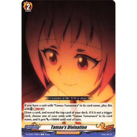 Vanguard_TCG_card_D-TB03_159EN_C_Tamao_s_Divination_SHAMAN_KING