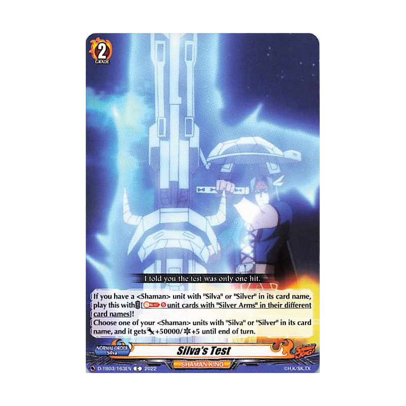 Vanguard_TCG_card_D-TB03_163EN_C_Silva_s_Test_SHAMAN_KING