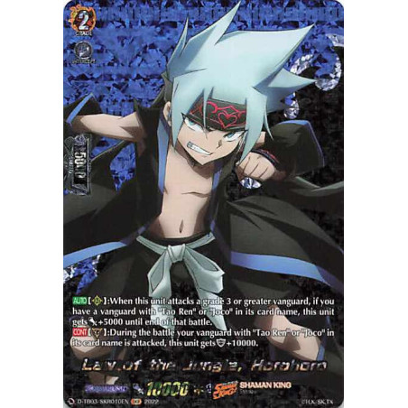 Vanguard_TCG_card_D-TB03_SKR010EN_SKR_Law_of_the_Jungle_Horohoro_SHAMAN_KING