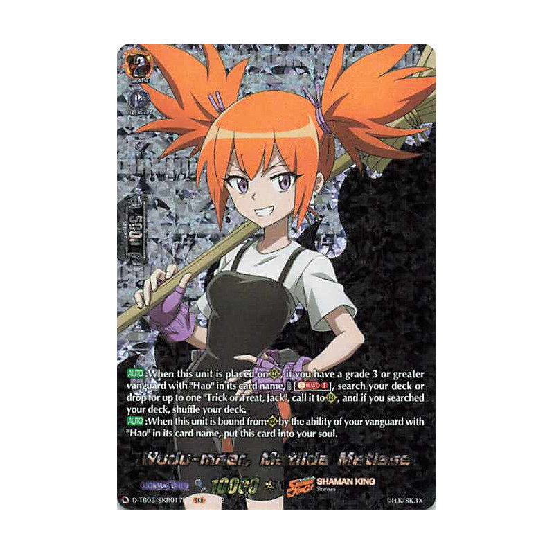 Vanguard_TCG_card_D-TB03_SKR017EN_SKR_Wudu-maer_Matilda_Matisse_SHAMAN_KING
