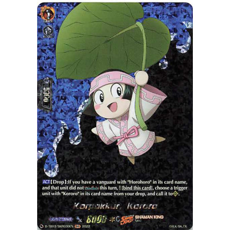Vanguard_TCG_card_D-TB03_SKR030EN_SKR_Korpokkur_Kororo_SHAMAN_KING