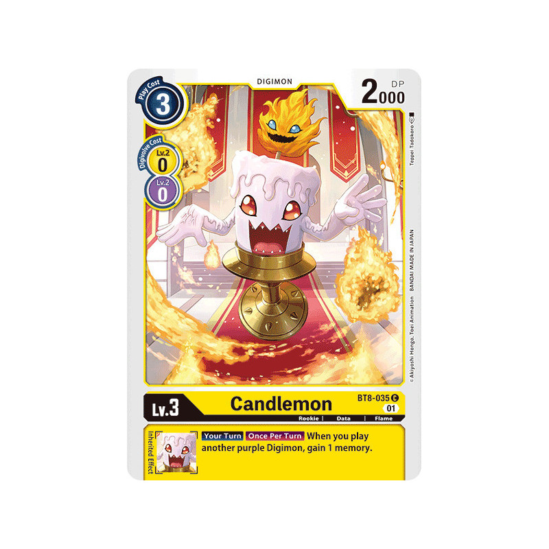 Digimon_TCG_BT8-035_Candlemon_Common_New_Awakening_Card_Game