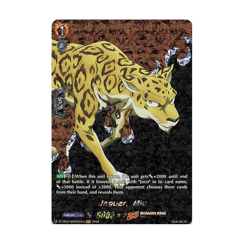 Vanguard_TCG_card_D-TB03_SKR055EN_SKR_Jaguar_Mic_SHAMAN_KING