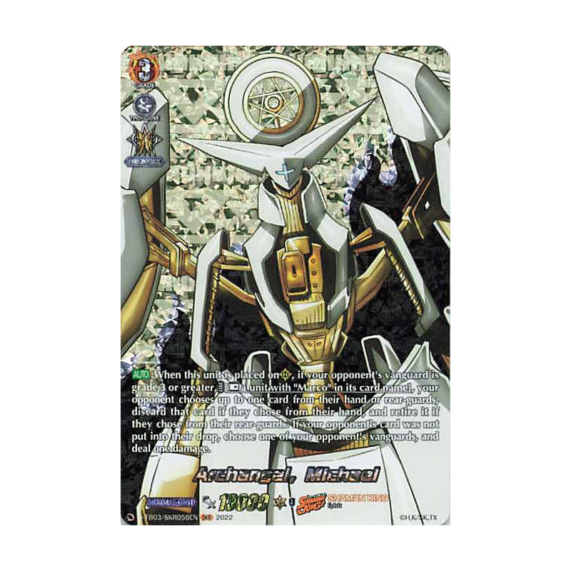 Vanguard_TCG_card_D-TB03_SKR056EN_SKR_Archangel_Michael_SHAMAN_KING