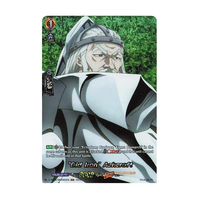 Vanguard_TCG_card_D-TB03_SKR065EN_SKR_Old_Iron_Ashcroft_SHAMAN_KING