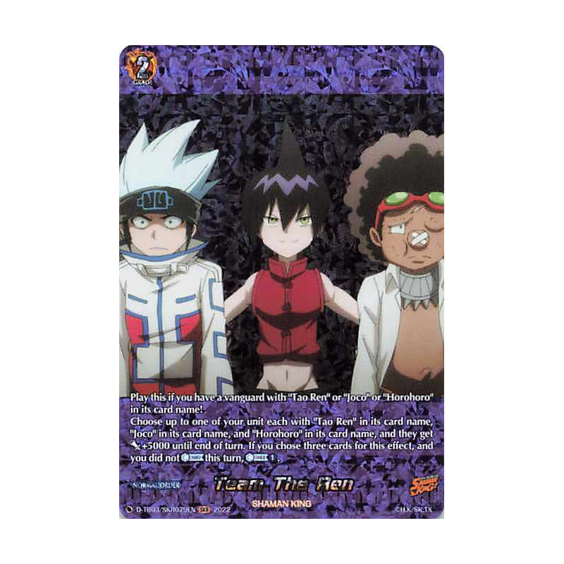 Vanguard_TCG_card_D-TB03_SKR079EN_SKR_Team_The_Ren_SHAMAN_KING