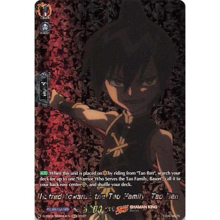 Vanguard_TCG_card_D-TB03_SKR084EN_SKR_Hatred_towards_the_Tao_Family_Tao_Ren_SHAMAN_KING