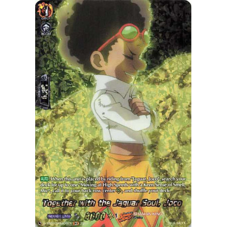 Vanguard_TCG_card_D-TB03_SKR100EN_SKR_Together_with_the_Jaguar_Soul_Joco_SHAMAN_KING