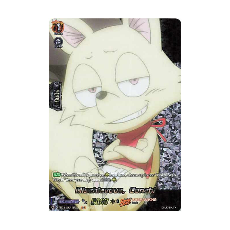 Vanguard_TCG_card_D-TB03_SKR107EN_SKR_Mischievous_Conchi_SHAMAN_KING