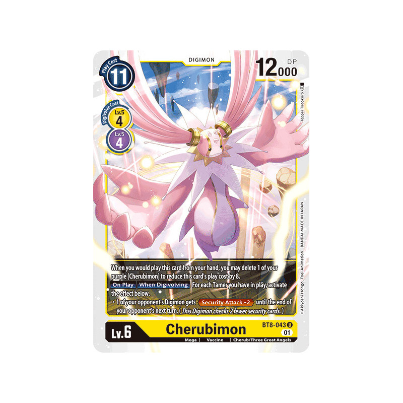 Digimon_TCG_BT8-043_Cherubimon_Uncommon_New_Awakening_Card_Game