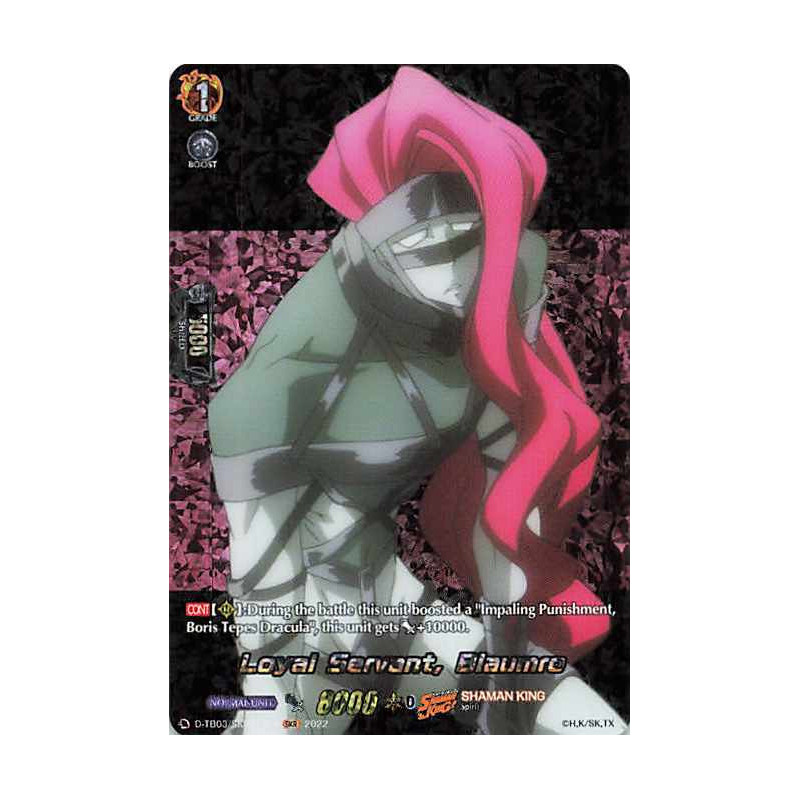 Vanguard_TCG_card_D-TB03_SKR117EN_SKR_Loyal_Servant_Blaumro_SHAMAN_KING