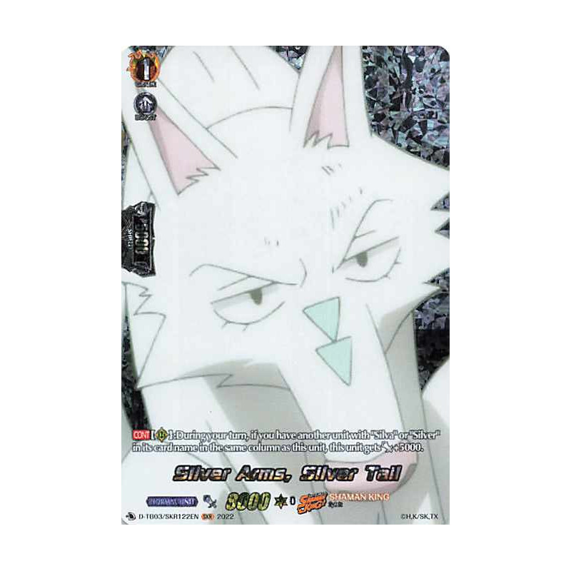 Vanguard_TCG_card_D-TB03_SKR122EN_SKR_Silver_Arms_Silver_Tail_SHAMAN_KING