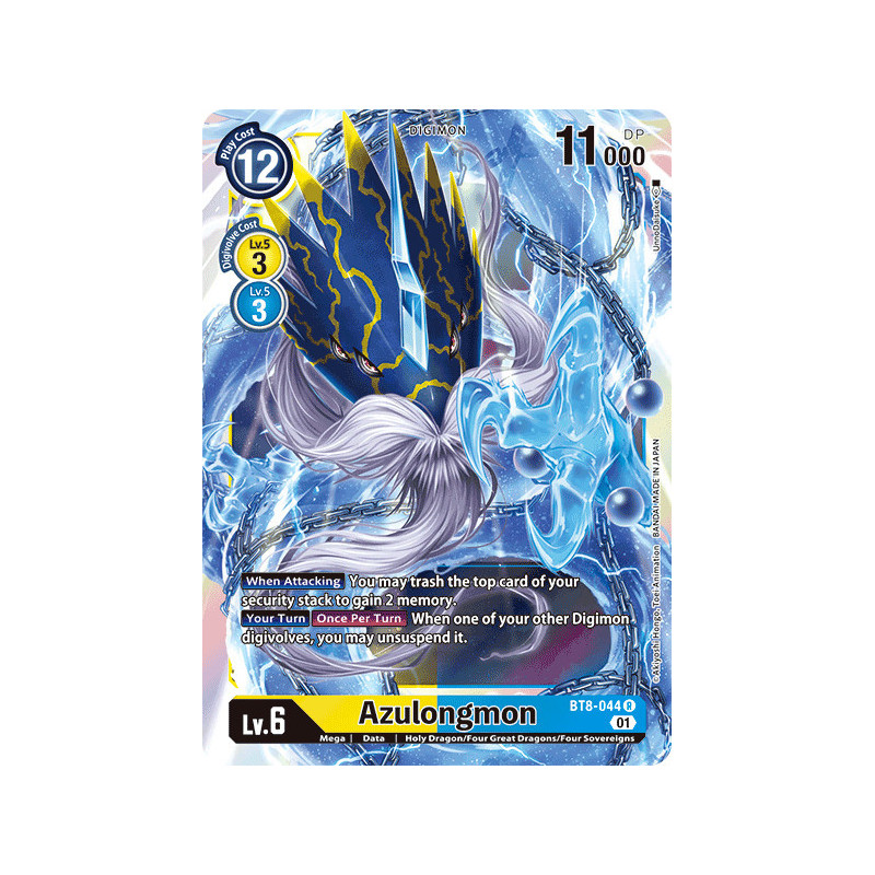 Digimon_TCG_BT8-044_Azulongmon_Rare_New_Awakening_Card_Game