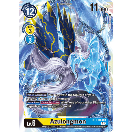 Digimon_TCG_BT8-044_Azulongmon_Rare_New_Awakening_Card_Game
