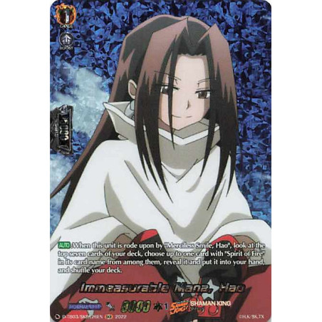 Vanguard_TCG_card_D-TB03_SKR126EN_SKR_Immeasurable_Mana_Hao_SHAMAN_KING