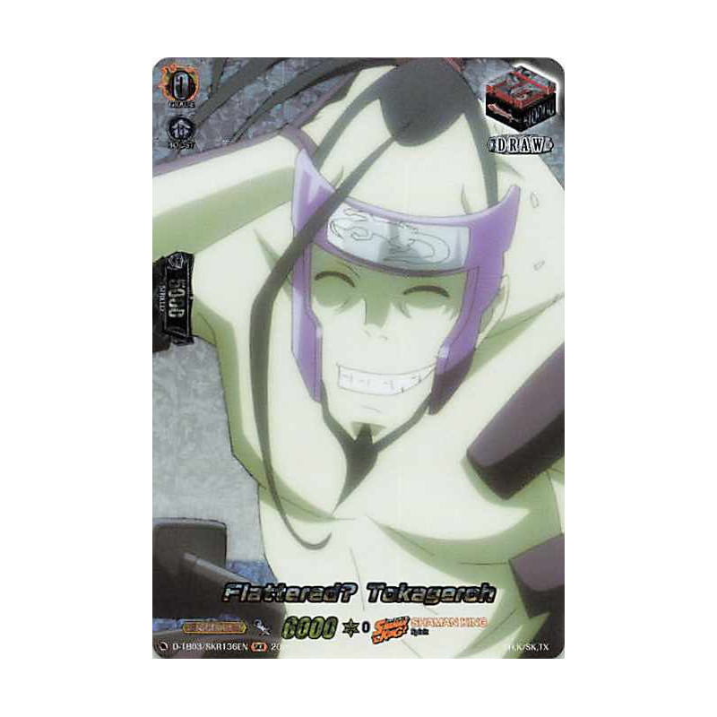 Vanguard_TCG_card_D-TB03_SKR136EN_SKR_Flattered?_Tokageroh_SHAMAN_KING