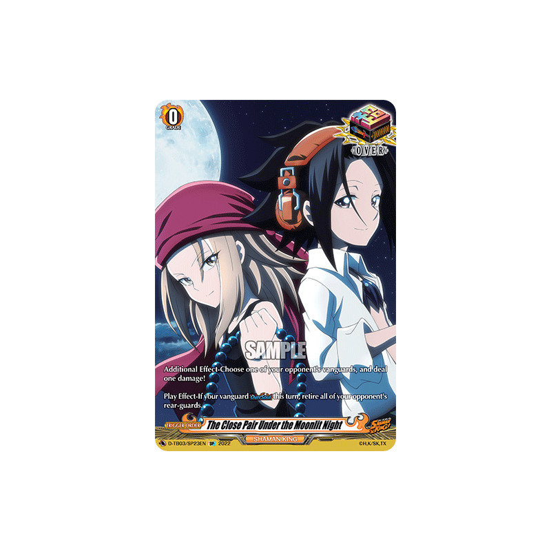 Vanguard_TCG_card_D-TB03_SP23EN_SP_The_Close_Pair_Under_the_Moonlit_Night_SHAMAN_KING