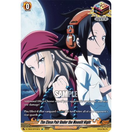 Vanguard_TCG_card_D-TB03_SP23EN_SP_The_Close_Pair_Under_the_Moonlit_Night_SHAMAN_KING