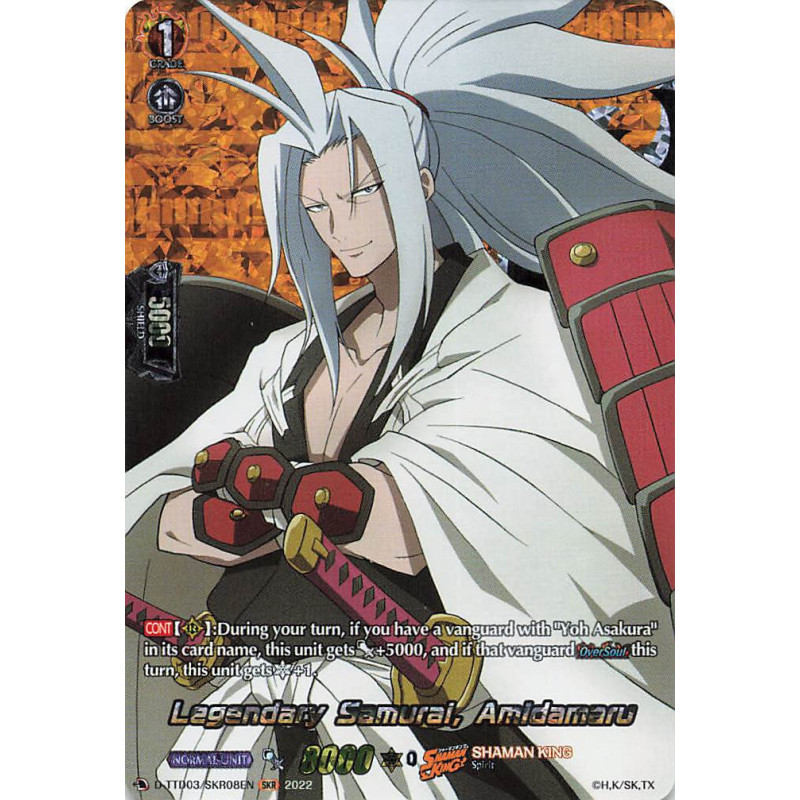 Vanguard_TCG_card_D-TTD03_SKR08EN_SKR_Legendary_Samurai_Amidamaru_SHAMAN_KING