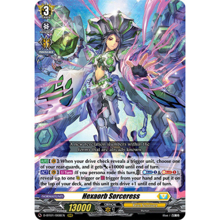 Vanguard_TCG_card_D-BT01_008EN_RRR_Hexaorb_Sorceress_Genesis_of_the_Five_Greats