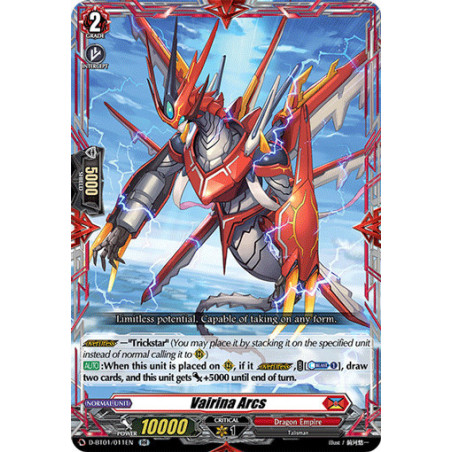 Vanguard_TCG_card_D-BT01_011EN_RR_Vairina_Arcs_Genesis_of_the_Five_Greats