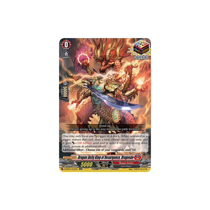 Vanguard_TCG_card_D-BT01_013EN_ORR_Dragon_Deity_King_of_Resurgence_Dragveda_Genesis_of_the_Five_Greats