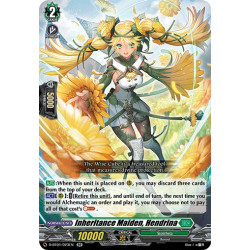 Vanguard_TCG_card_D-BT01_023EN_RR_Inheritance_Maiden_Hendrina_Genesis_of_the_Five_Greats