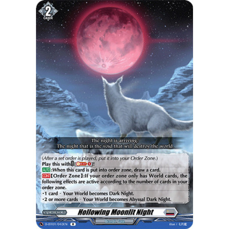 Vanguard_TCG_card_D-BT01_043EN_R_Hollowing_Moonlit_Night_Genesis_of_the_Five_Greats