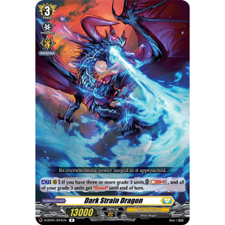 Vanguard_TCG_card_D-BT01_044EN_R_Dark_Strain_Dragon_Genesis_of_the_Five_Greats