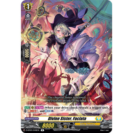Vanguard_TCG_card_D-BT01_048EN_R_Divine_Sister_Faciata_Genesis_of_the_Five_Greats