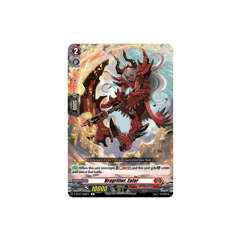 Vanguard_TCG_card_D-BT01_058EN_C_Dragritter_Zafar_Genesis_of_the_Five_Greats