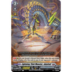 Vanguard_TCG_card_D-BT01_082EN_C_Lightning_Thief_Monster_Jabattail_Genesis_of_the_Five_Greats