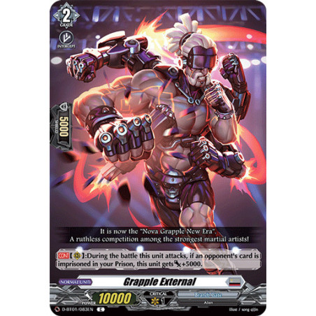 Vanguard_TCG_card_D-BT01_083EN_C_Grapple_External_Genesis_of_the_Five_Greats