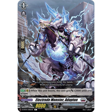 Vanguard_TCG_card_D-BT01_085EN_C_Electrode_Monster_Adapton_Genesis_of_the_Five_Greats