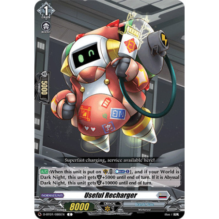 Vanguard_TCG_card_D-BT01_086EN_C_Useful_Recharger_Genesis_of_the_Five_Greats