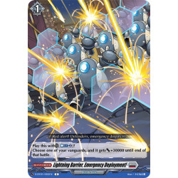 Vanguard_TCG_card_D-BT01_093EN_C_Lightning_Barrier_Emergency_Deployment_Genesis_of_the_Five_Greats