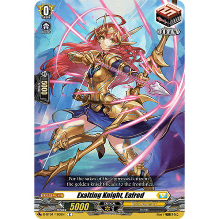 Vanguard_TCG_card_D-BT01_103EN_C_Exalting_Knight_Eafred_Genesis_of_the_Five_Greats