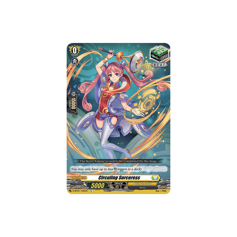Vanguard_TCG_card_D-BT01_105EN_C_Circuling_Sorceress_Genesis_of_the_Five_Greats