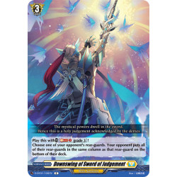 Vanguard_TCG_card_D-BT01_106EN_C_Downswing_of_Sword_of_Judgement_Genesis_of_the_Five_Greats