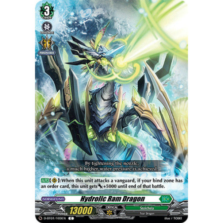 Vanguard_TCG_card_D-BT01_109EN_C_Hydrolic_Ram_Dragon_Genesis_of_the_Five_Greats